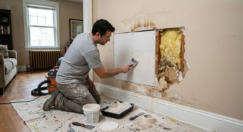 Bathroom Drywall Replacement in Alpharetta, GA