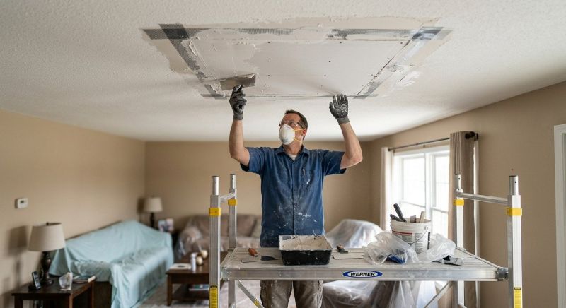 Bedroom Ceiling Repair in Alpharetta, GA