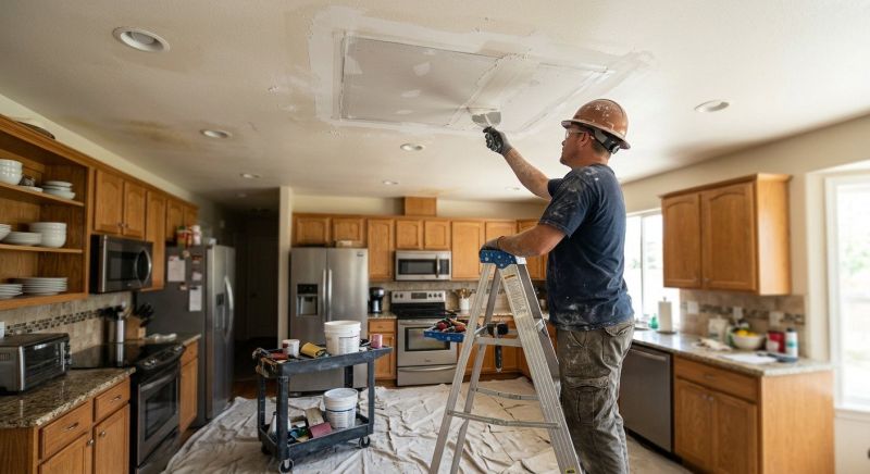 Bedroom Ceiling Repair in Olathe, KS