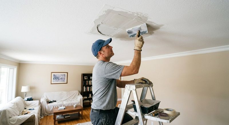 Bedroom Ceiling Repair in Kansas City, KS