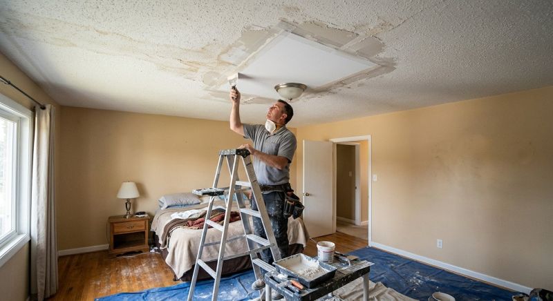 Ceiling Crack Repair in Kansas City, KS