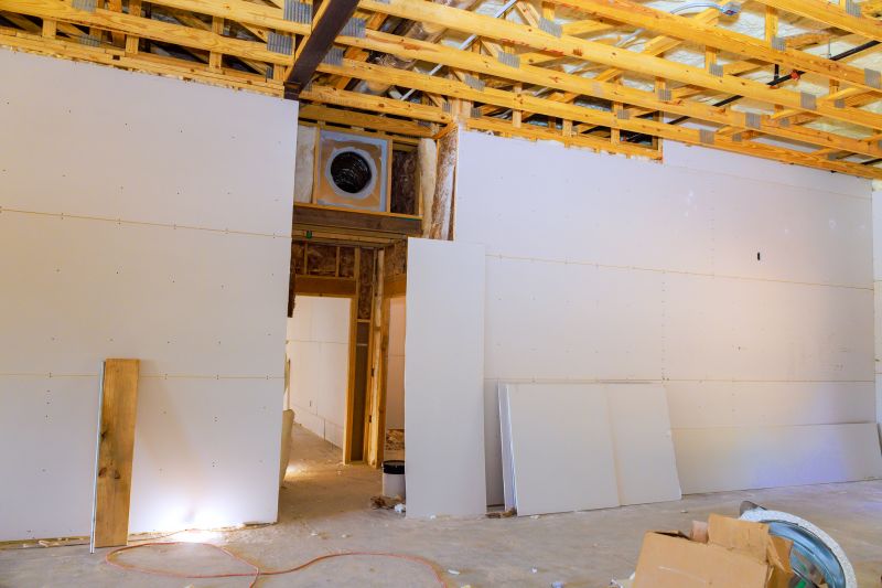 Ceiling Drywall Replacement in Overland Park, KS