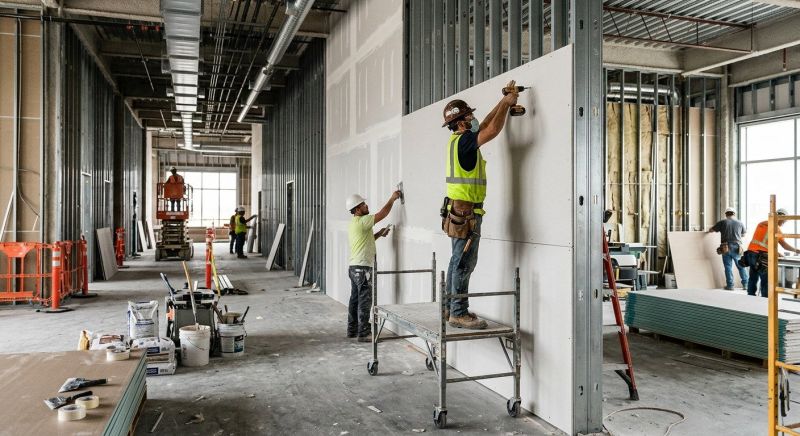 Commercial Drywall Renovation in Denver County, CO