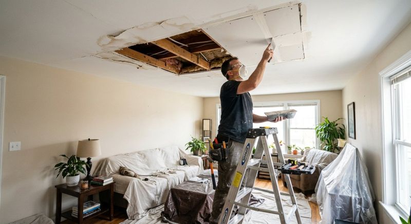 Drywall Water Damage Repair in Wilmington, NC