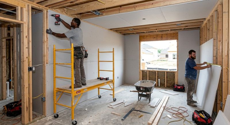 Garage Wallboard Installation in Denver County, CO