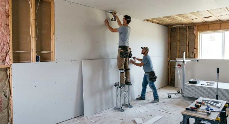 House Drywall Installation in Wilmington, NC
