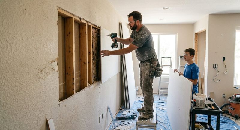 Kitchen Drywall Installation in Conroe, TX