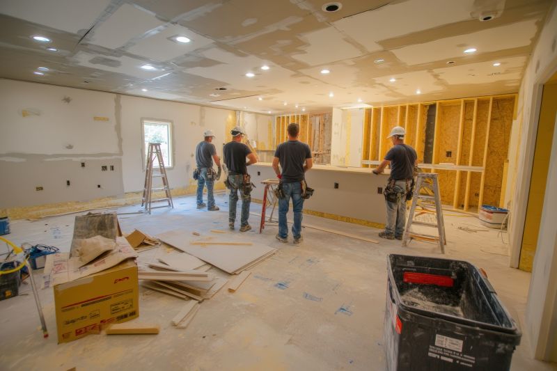 Kitchen Drywall Installation in Kansas City, MO