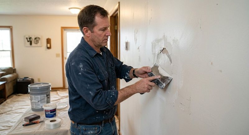 Kitchen Drywall Repair in Kansas City, KS