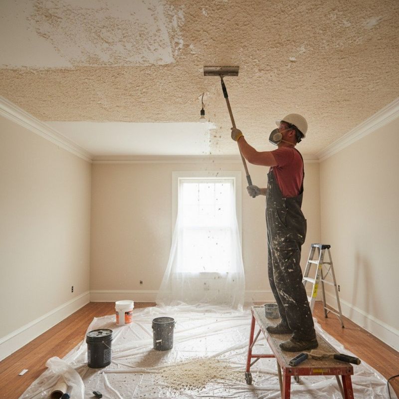 Swirled Ceiling Removal in Waco, TX