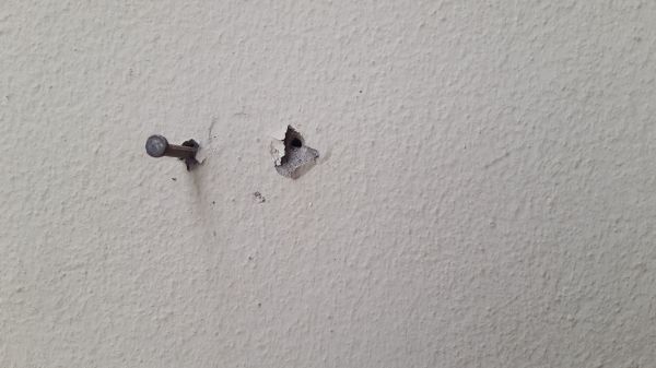 Drywall Nail Pop Repair